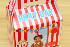 Circus / Carnival Themed Personalized Boxes