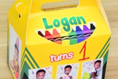 Crayola Themed Personalized Boxes