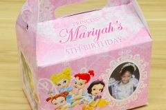 Baby Disney Princesses Themed Personalized Boxes