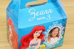 Ariel the Mermaid Themed Personalized Boxes