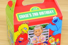 Sesame Street Themed Personalized Boxes
