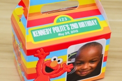 Sesame Street Elmo Themed Personalized Boxes
