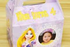 Rapunzel Themed Personalized Boxes