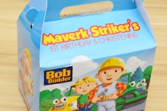 Bob the Builder Themed Personalized Boxes